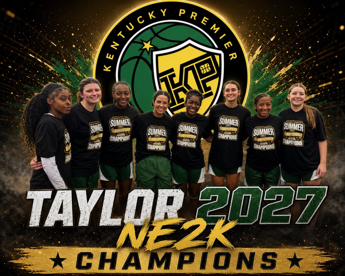 AsiaCharles2027's tweet photo. Last ride with this group and we finished as CHAMPIONS! 💍🏆💚🏀

 #Blessed #LastRide #CO27’ 

@KYP17U_Taylor @JrAllStarBB @PGHAkeem @PGHKentucky @alyxwhite_ @NHHS_GirlsHoops https://t.co/inYx1cLbad