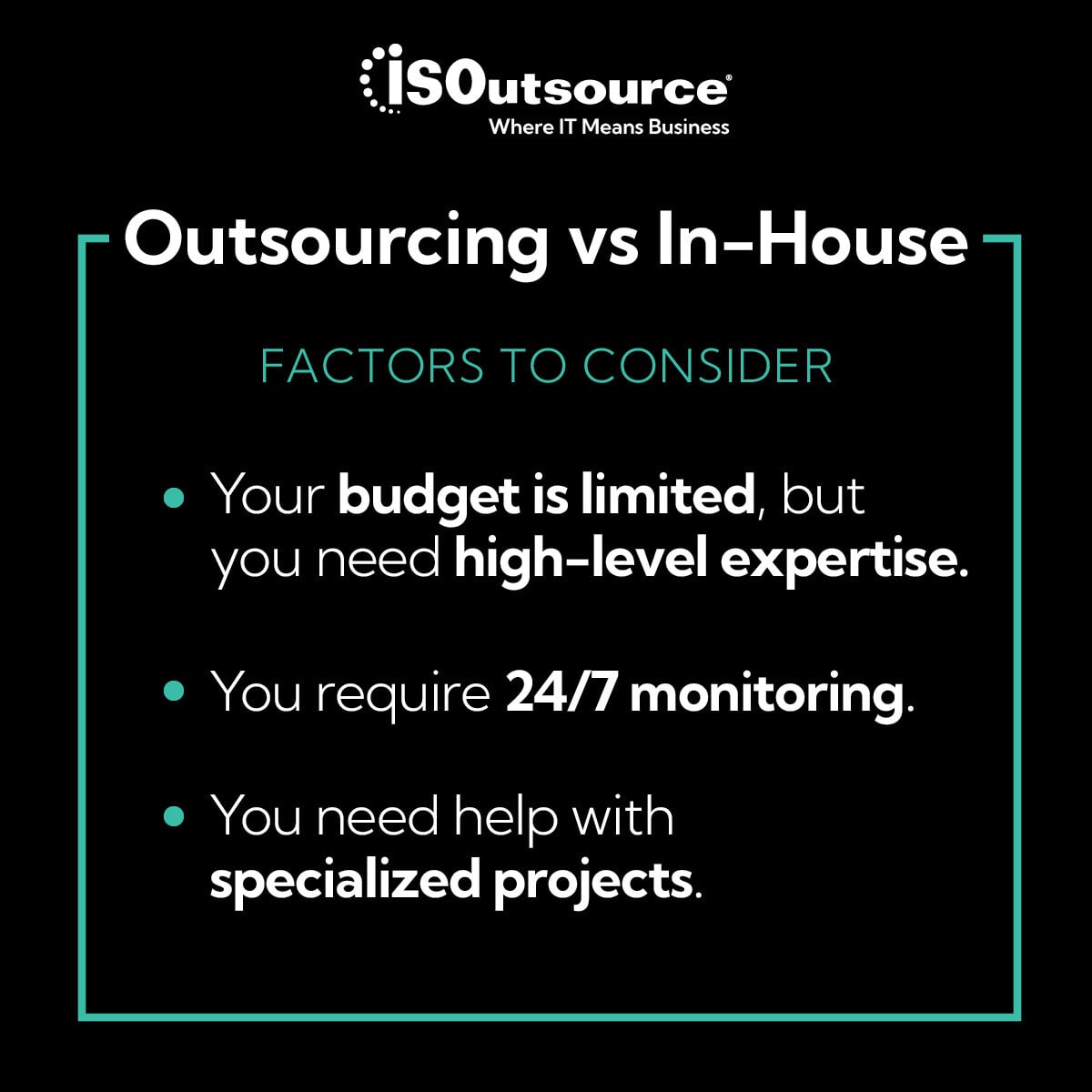 ISOutsource tweet picture