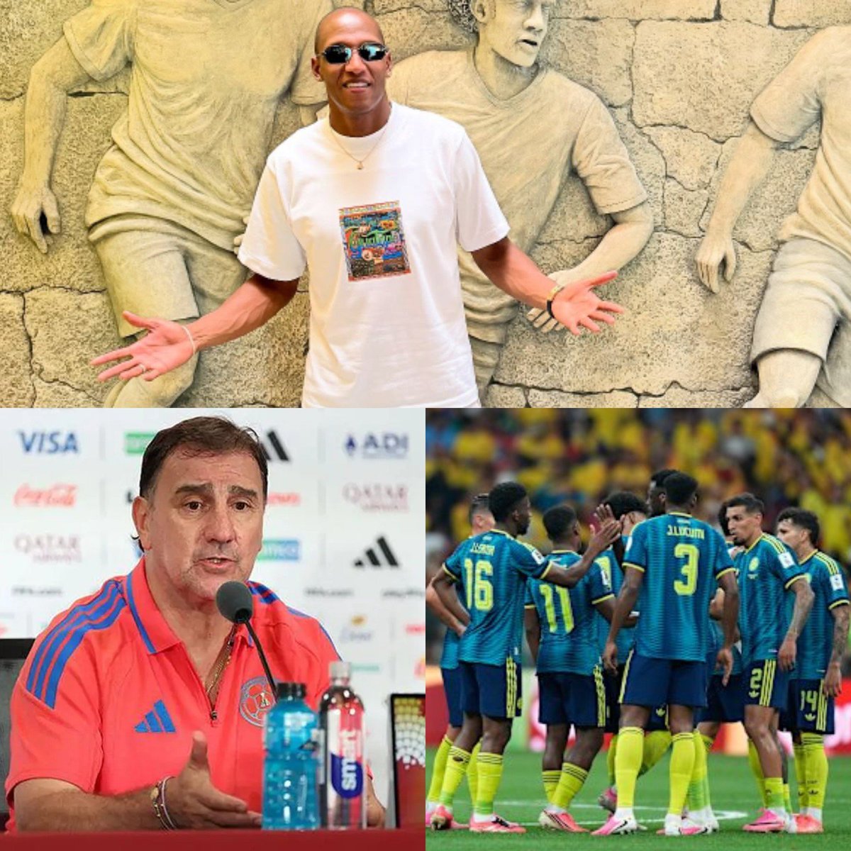 SVargasOK's tweet photo. ⚠️🇨🇴 Yerry Mina, sobre la renovación de Lorenzo:

"Ha sido una buena elección. El profe ha venido con una identidad de juego importante. Clasificamos al Mundial, hicimos un buena presentación. En la Copa América llegamos a la final, no se dio el título pero estuvimos ahí.

Hemos venido creciendo, eso quiere decir que estamos haciendo algo bien y algo bien está haciendo el profe. Tenemos que seguir por ese camino que es de proceso.

Si ven a la Selección Argentina, antes de ganar la Copa América y el Mundial tuvo varias caídas. Hay que seguir creyendo, seguir apostando. Con el talento y el futuro que tenemos en nuestra Colombia, estamos para cosas grandes".

📺 SC.