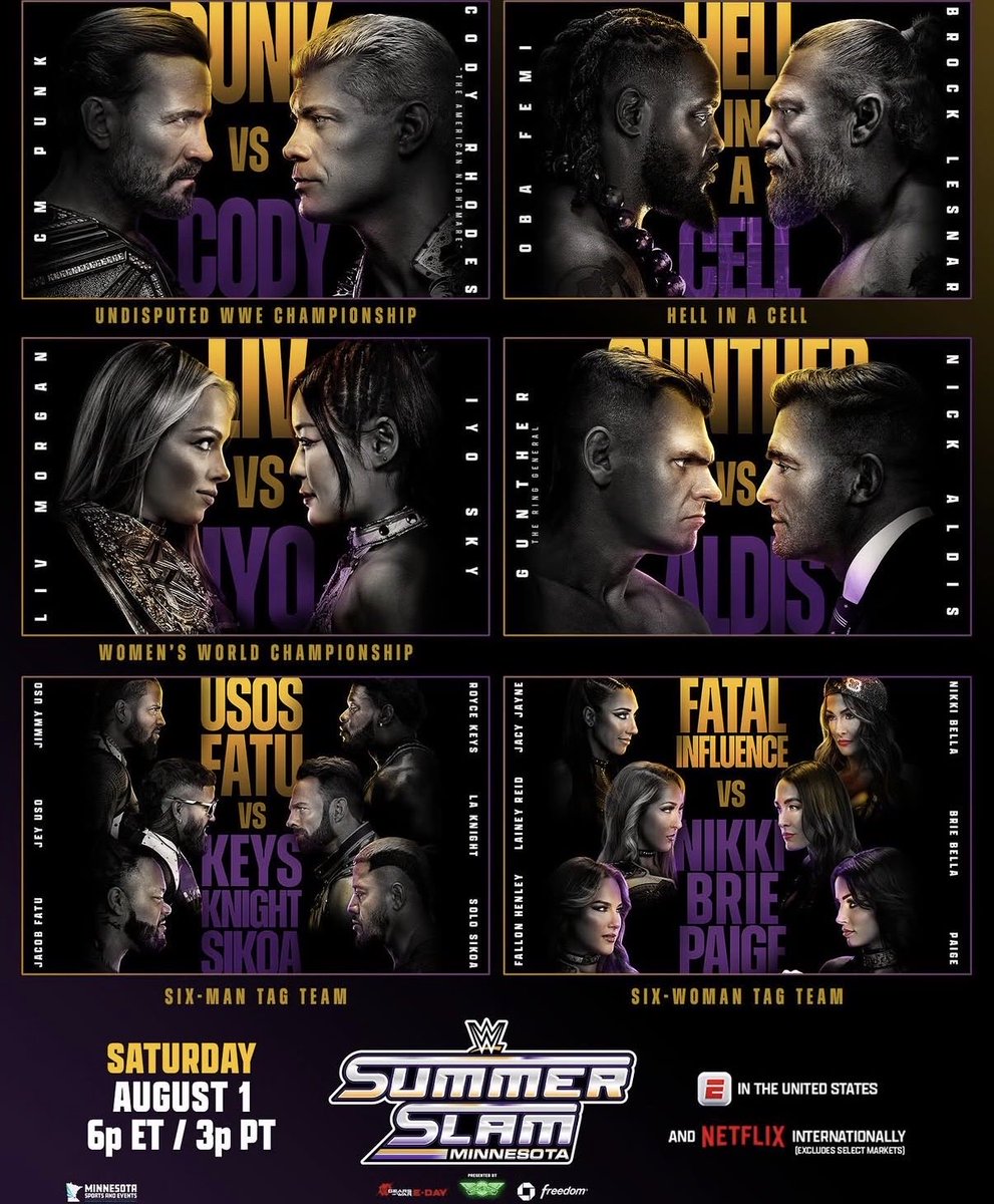 MachoKaze's tweet photo. summerslam only having 3 women’s matches on a 12 match show 😑 people should be WAY angrier about this. https://t.co/dpE5aAQuxd