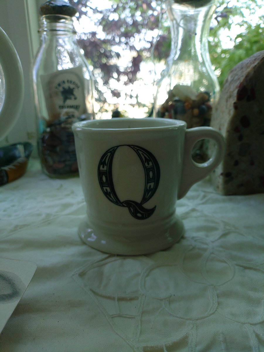 TruSwedeman's tweet photo. @RealAbs1776 Following Tony Shaffer @tspooky on original Twitter led me to find Q in November 2017. After #ChainOfCommand on National Geographic (Tony was a credited Co-Producer) I purchased my own Q cup. Brave A.I.
Also grabbed Kevin Corke's Q cup.☕ https://t.co/TaT6I4ot3G