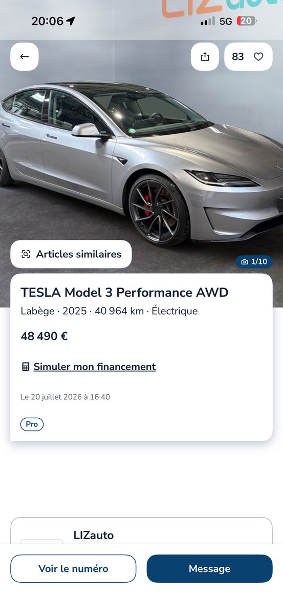 MaxesDrone's tweet photo. 50k t’a soit une berline neuve ultra techno qui tient 500+ km, soit un missile sol-sol quasi neuf. Mais continuez à vouloir acheter des voitures de trouducul et vous plaindre de vous faire contrôler toutes les 30 secondes https://t.co/ph7esLNQJT