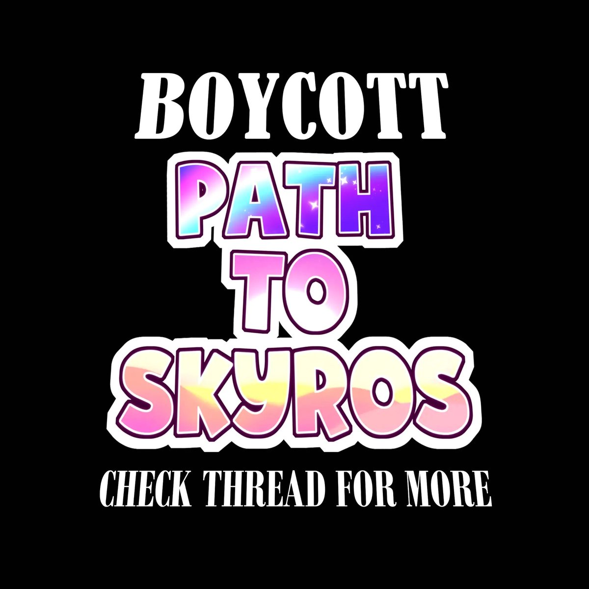 tmoneydamaster4's tweet photo. friendly reminder to boycott path to skyros. don't give them attention and don't support them. several members of the team are proshippers and have already actively endangered children in this subtwt. g5's legacy should NOT be continued by groomers #mlpg5 https://t.co/TNYK5n5lH0