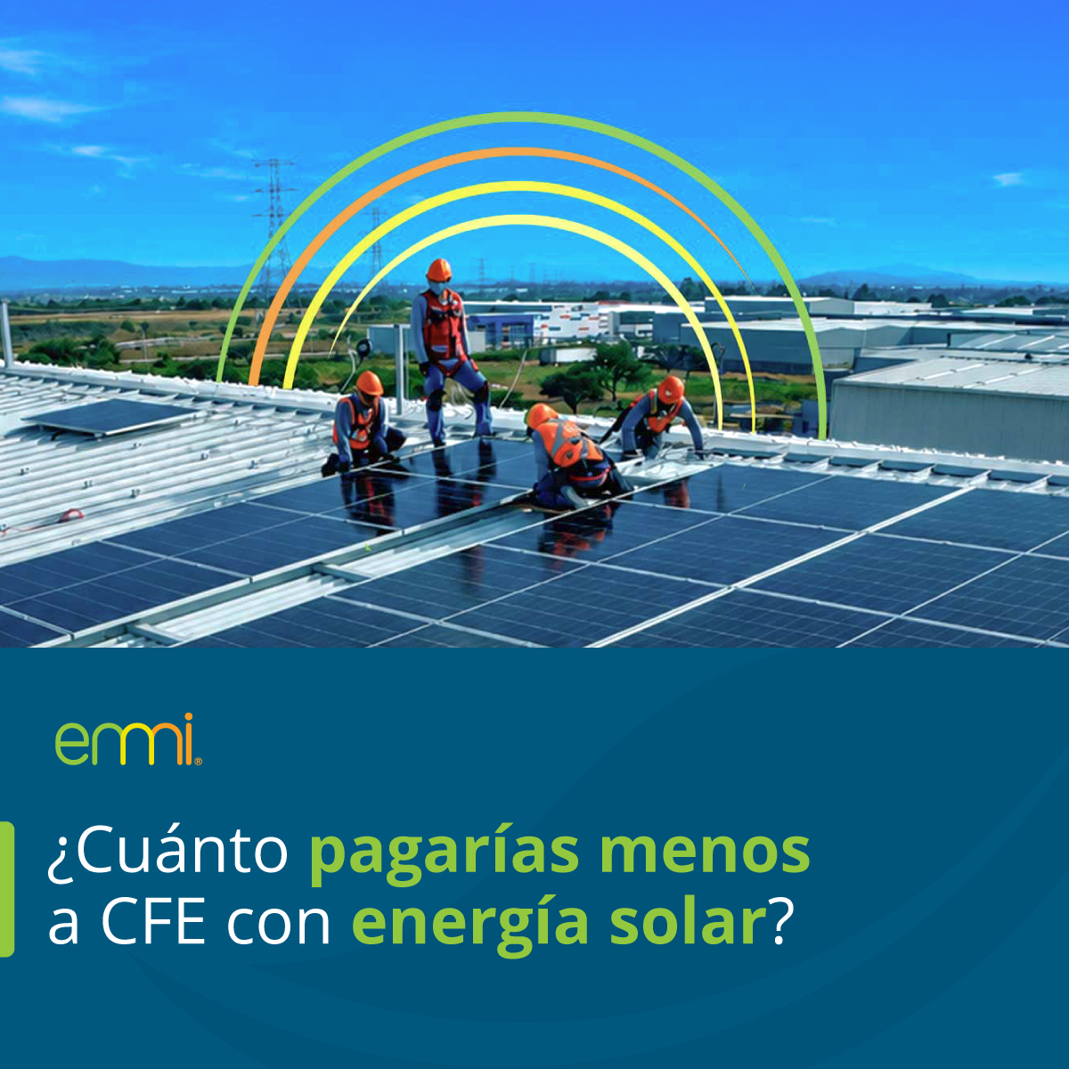 EMMI_Mexico's tweet photo. 🌞 ¿Cuánto bajaría tu recibo de CFE con #EnergíaSolar el primer año? Entre 30% y 95%, según tu tarifa, tamaño de planta, región y si usas CAPEX o PPA.​

Te explicamos por qué, con datos oficiales de la CNE 🔎 👉 https://t.co/Ci4uRYExR0 https://t.co/Gpo4aP8Luo