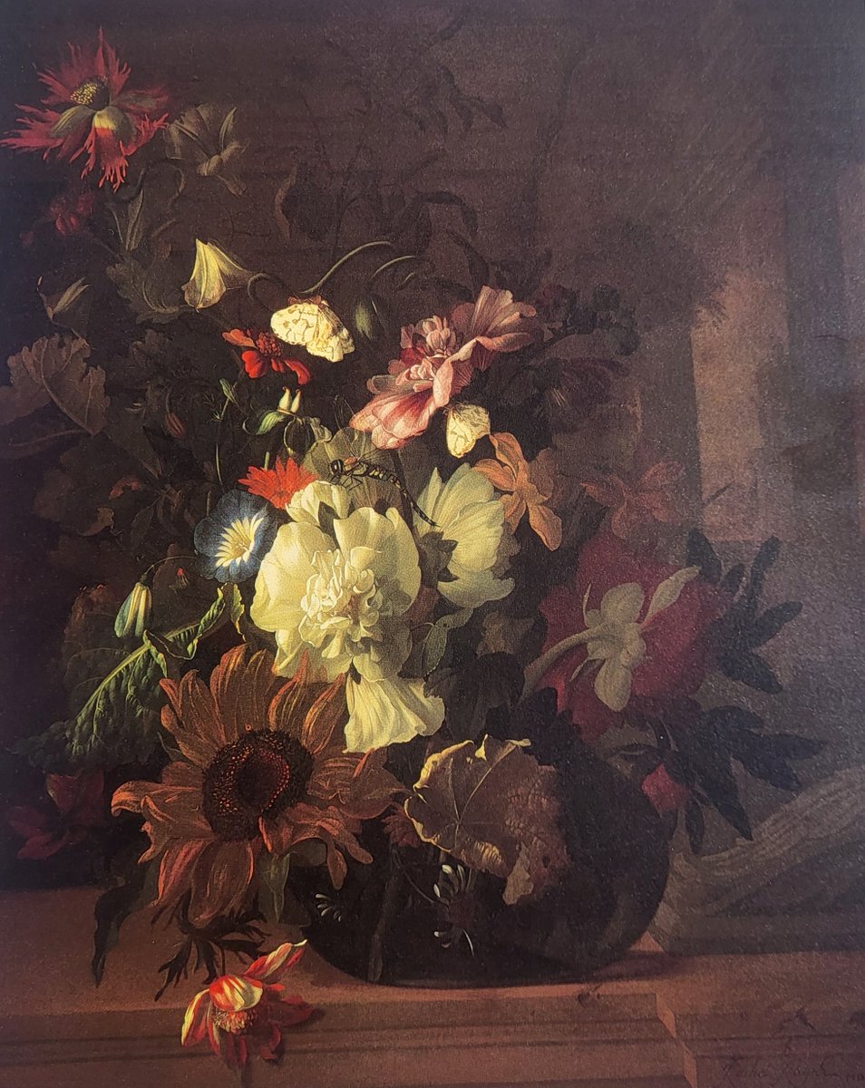 TerranSys's tweet photo. "Happiness held is the seed; happiness shared is the flower." 
- John Harrigan

(Art: "Still Life of Flowers", by Rachel Ruysch, 1689) https://t.co/MrZCKMSBBP