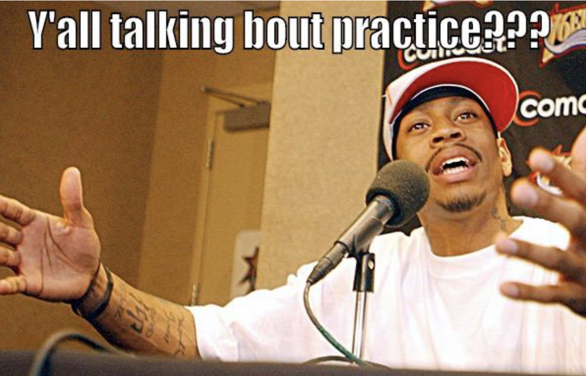 ICE_HOLE32's tweet photo. @sixers @BetMGM what are the betting lines for when @KingJames starts talking about PRACTICE? Ready to place a bet 😂 #practice #ESPN #nba https://t.co/7GM1Q9V9La