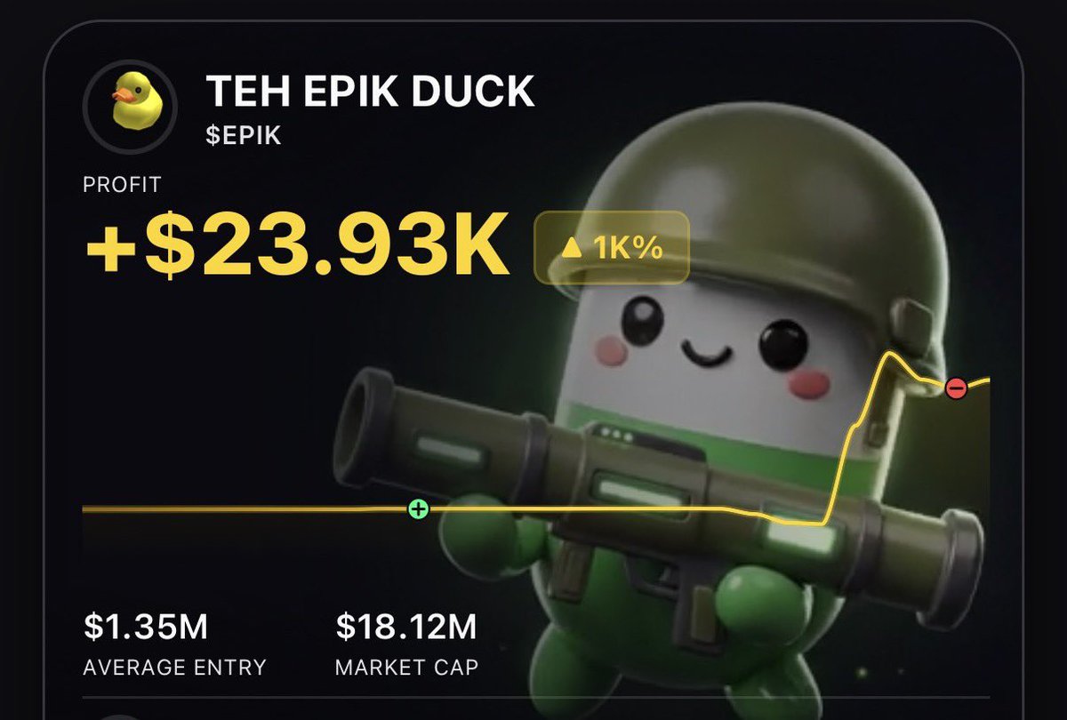 hustlindude's tweet photo. I bought $EPIK just before the pump. 
💀👀😳 https://t.co/szIaE464bg