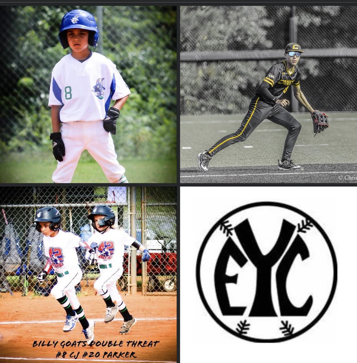 CJRomanowski_29's tweet photo. I'd like to thank Coach Robbie Coach Wes for coaching me from 6U BillyGoats-15U Canes Coach Perren for helping me w pitching I learned so much over those years I'm excited to continue to learn next fall w Coach Beavers @EastCobbYankees @pbtscouting @PG_Scouting @hghawksbaseball https://t.co/pDedytAJ6l