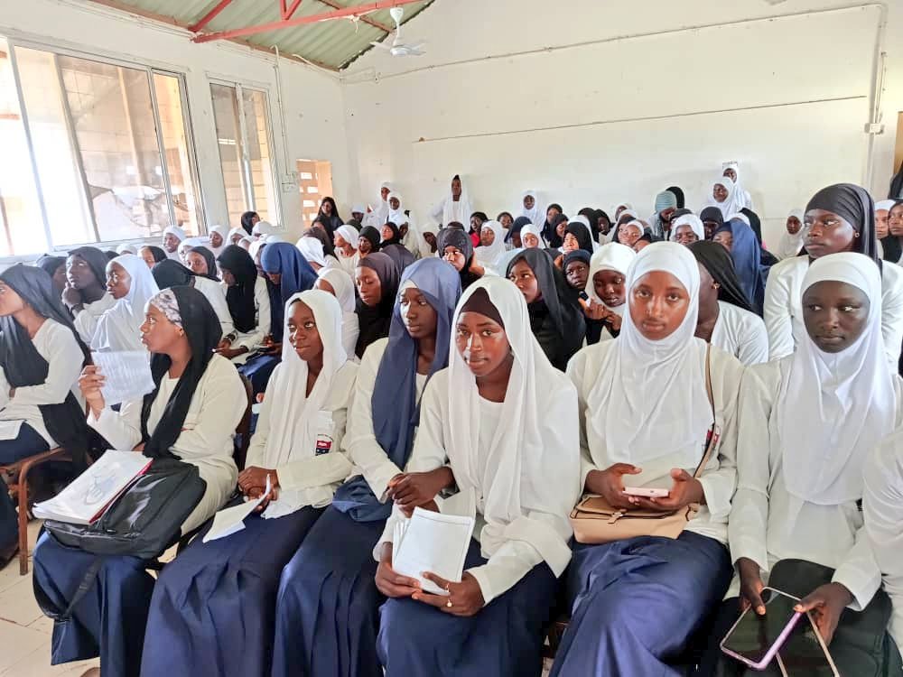 GirlsPrideGam's tweet photo. Teachers are key to lasting change.

Mr. Marsell Joof, whom we trained as a Menstrual Health and Hygiene Management trainer, is now leading the session at Essau SSS, helping ensure the impact continues beyond the project.

#ThriveBeyondBarriers #MHDay2026
#PeriodFriendlyWorld https://t.co/iuHR7cS3j9