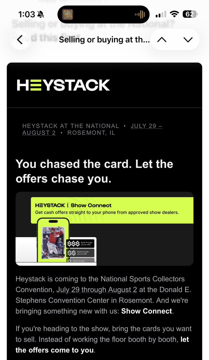 OffDaHook35's tweet photo. If you are planning on selling anything at National…

This is a pretty cool system @heystack set up https://t.co/w8OkYbLNrN