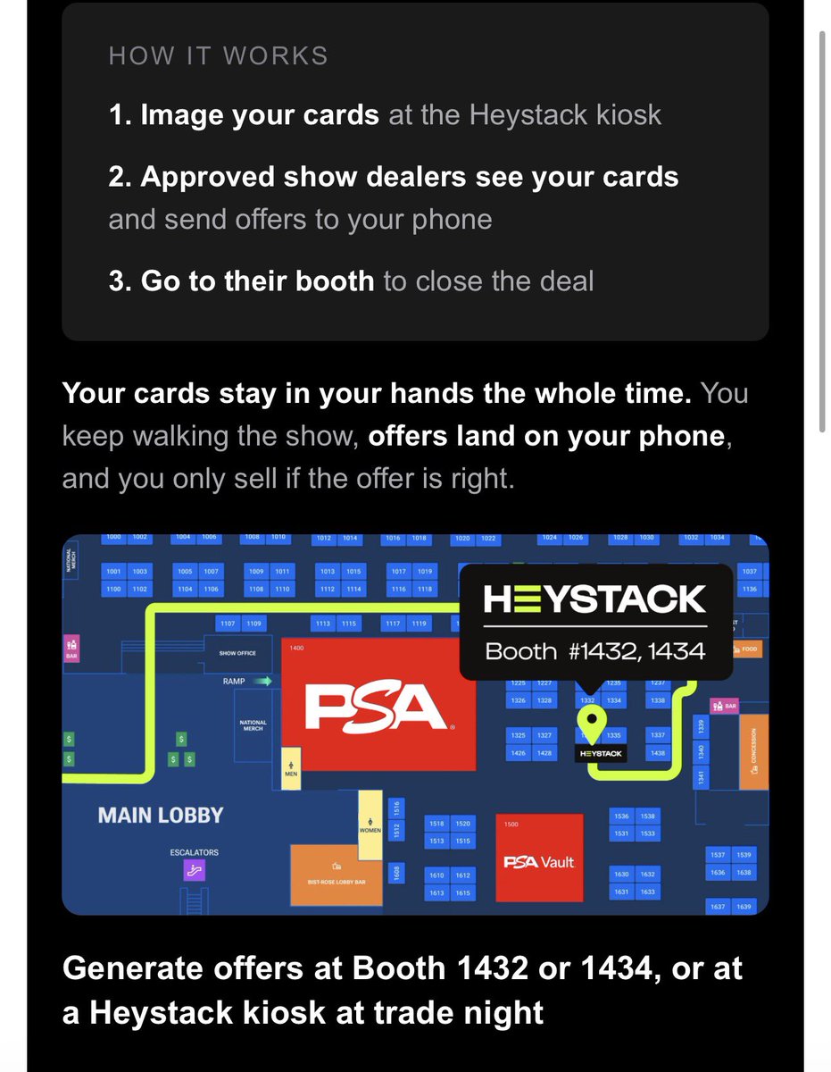 OffDaHook35's tweet photo. If you are planning on selling anything at National…

This is a pretty cool system @heystack set up https://t.co/w8OkYbLNrN