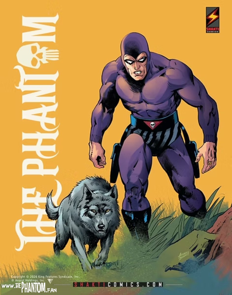 thephantom_fan's tweet photo. 💥 Phantom Poster By Shakti Comics. 

🫟 More information here 👉 https://t.co/WXLrnnybmn

#thephantom #comicbook #poster https://t.co/buG0RQ63D0