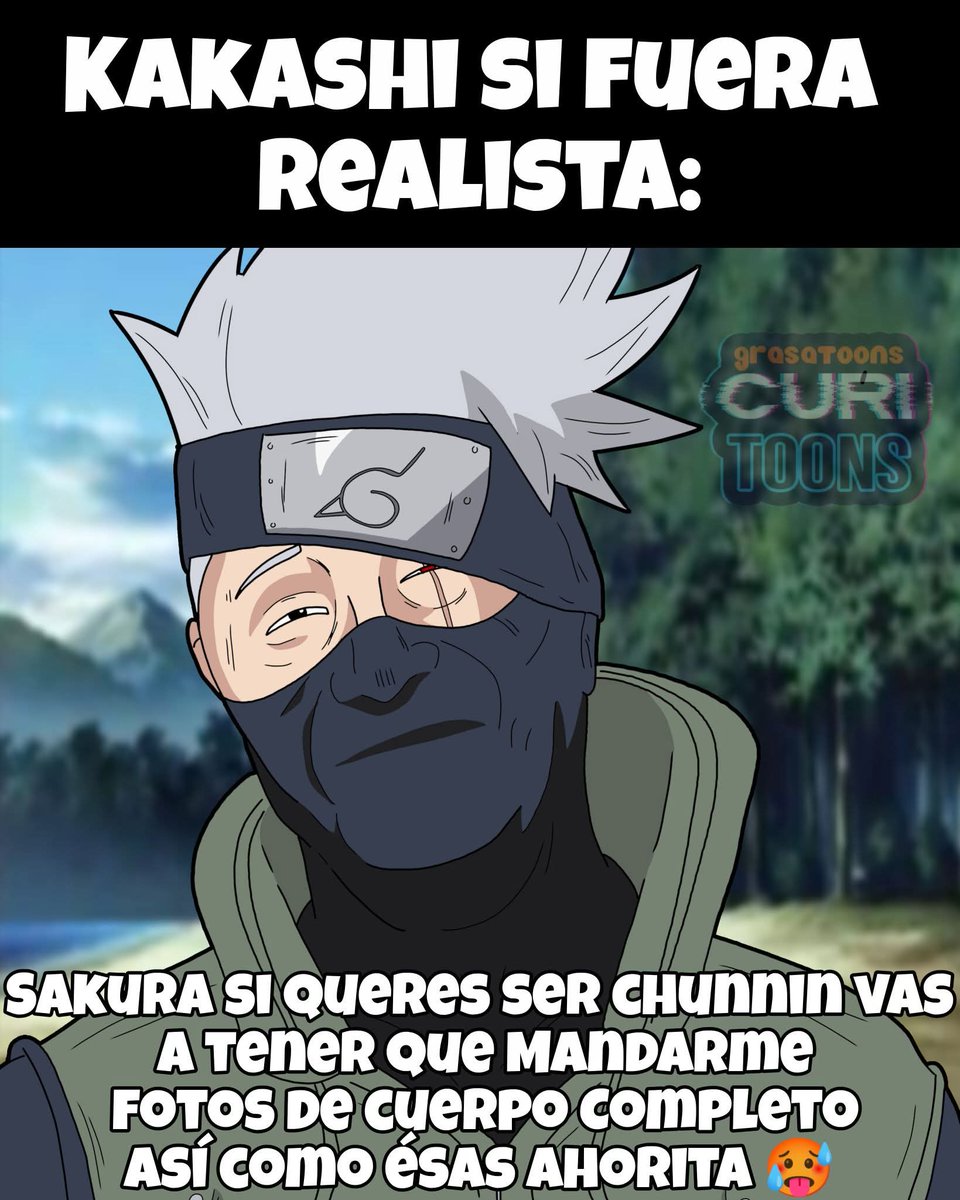 ToonsGrasa's tweet photo. kakashi si fuera actor de doblaje
#NarutoShippūden https://t.co/e3qYE6d6GU