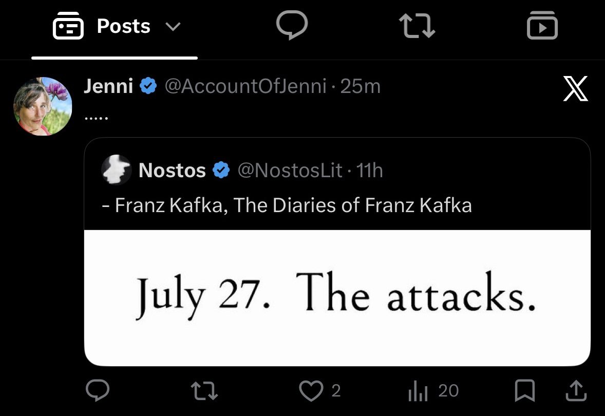 J3NN1_F3V3R's tweet photo. OMG JENNI - I KNOW EVERYONE SAYS YOURE SOOOOOOO KAFKA-ESQUE, BUT THIS BRINGS IT TO A WHOLE NEW LEVEL!!! 
🤩🤩🤩🤩🤩🤩🤩🤩🤩 https://t.co/D1PV2jwHCi
