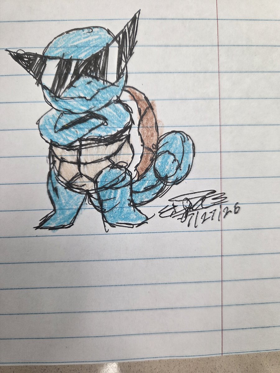 INKcredible_13's tweet photo. Drawing because fuck AI "art".
#pokemonfanart #art https://t.co/nHGvzQzcOe
