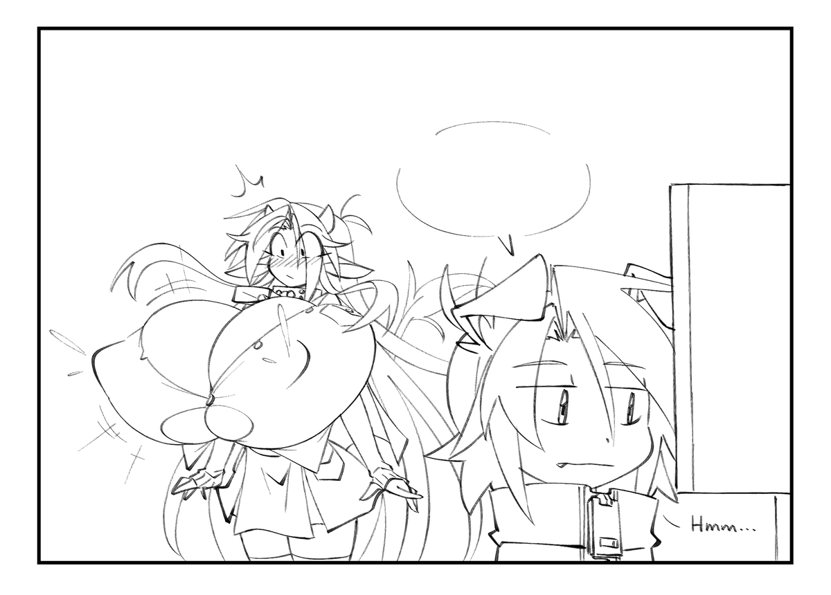 graphiteknight's tweet photo. I still like this comic, but it was made for my 100K milestone so there's no good time to repost it.

So, what would you fill in the blank speech bubbles with? https://t.co/1xgQ5YFMkQ