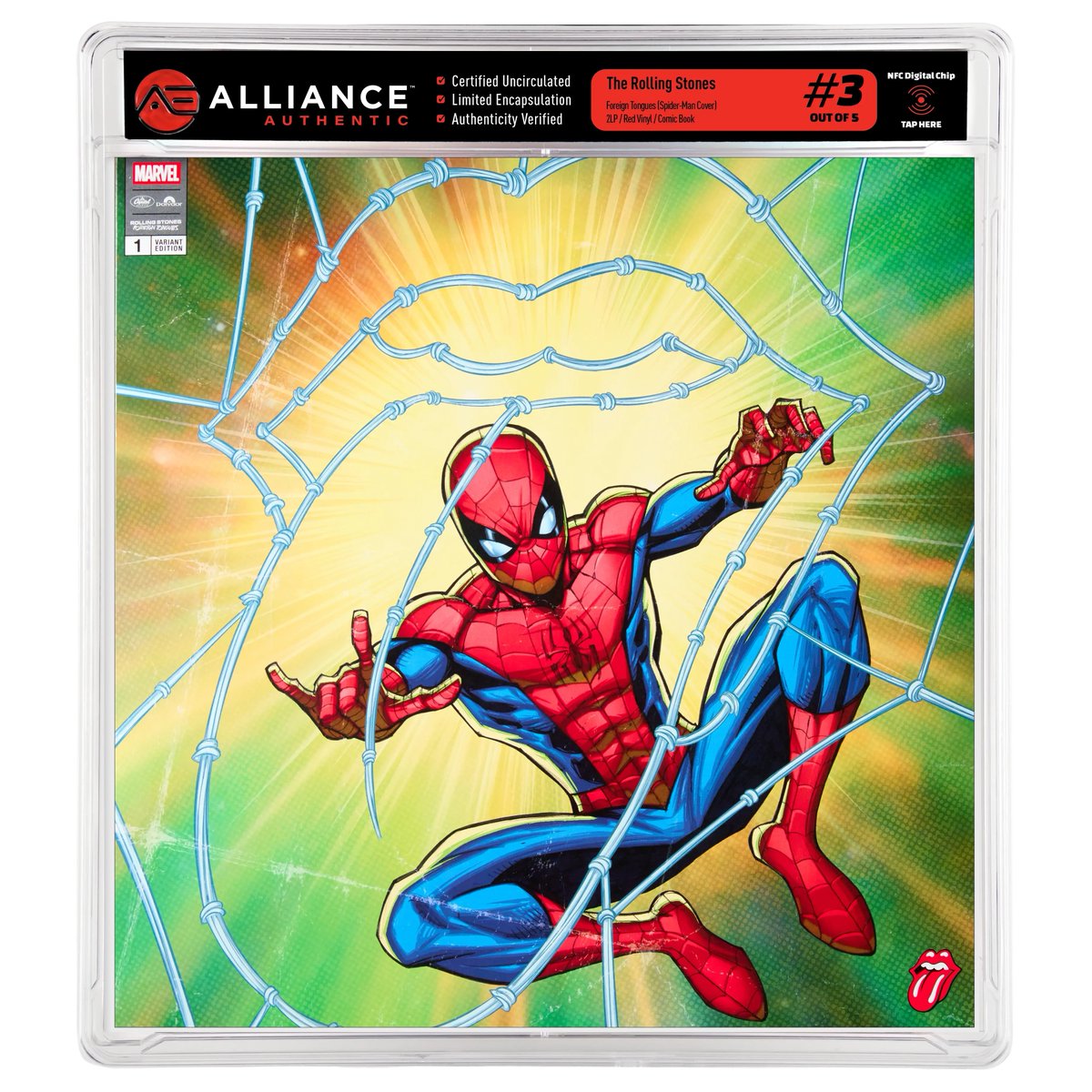 AllianceAuth's tweet photo. Five covers. Five characters. One album.

‘Foreign Tongues’ just dropped as a @RollingStones  x @Marvel collab, with Spider-Man, Hulk, Captain America, Wolverine, and Thor, each reimagining the Stones' iconic tongue logo with a custom comic book.

https://t.co/xOq4DmNP7K https://t.co/8XZOcJTbNO