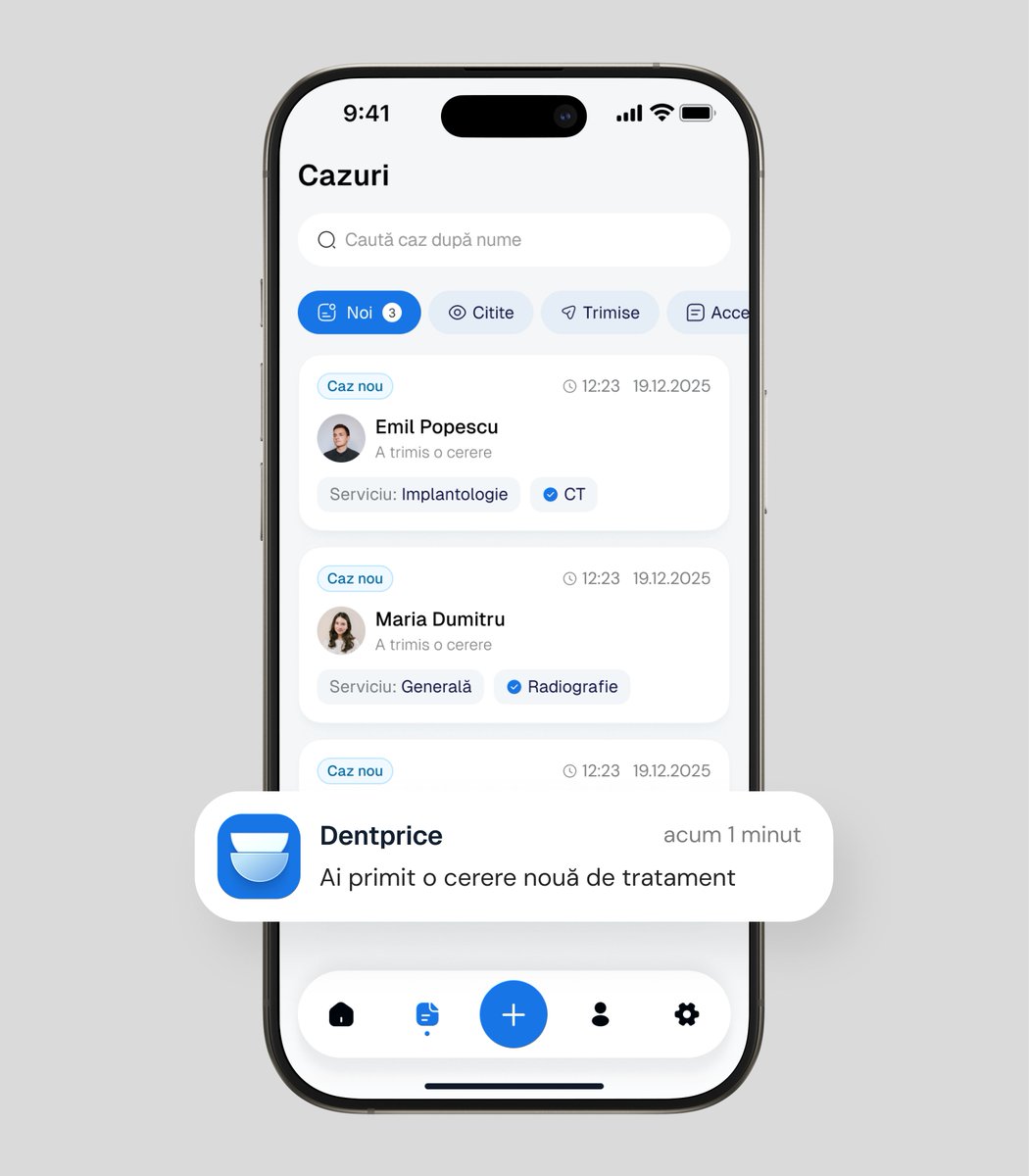 TheRobertAvram's tweet photo. The app we designed for Dentprice from 0 → 1 live on App Store.  

Worked closely with the founder from the idea stage to launch.  

Did brand, website, web and native app design and build. https://t.co/zqMudBBy8f