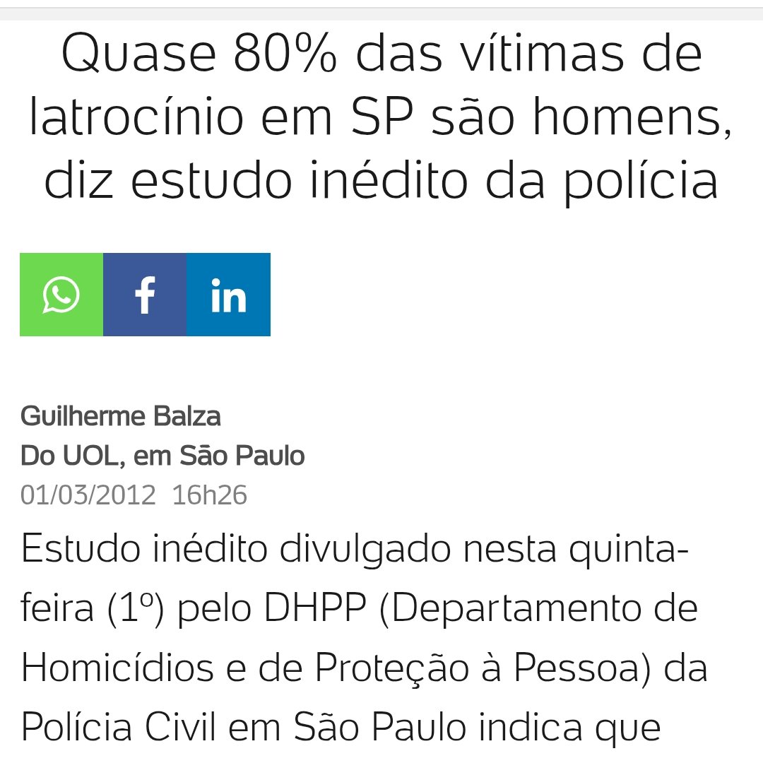 1StefanoSilva's tweet photo. Eu não duvido que mulheres se sintam mais em perigo do que os homens quando andam na rua. Mas isso é porque elas são mais neuróticas por natureza, não porque homens estão seguros quando andam na rua. https://t.co/2xYFewF8O0
