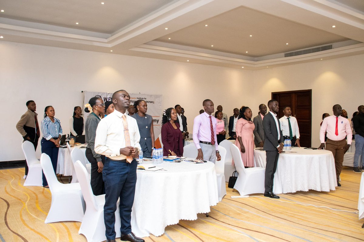 AhurraIvan's tweet photo. I am deeply honoured and grateful to have been selected as one of the participants in the 4th Cohort of the Uganda Democracy Academy (UDA), an inspiring leadership development initiative by the Netherlands Institute for Multiparty Democracy (@NimdUganda), with support from the European Union (@EUinUG).