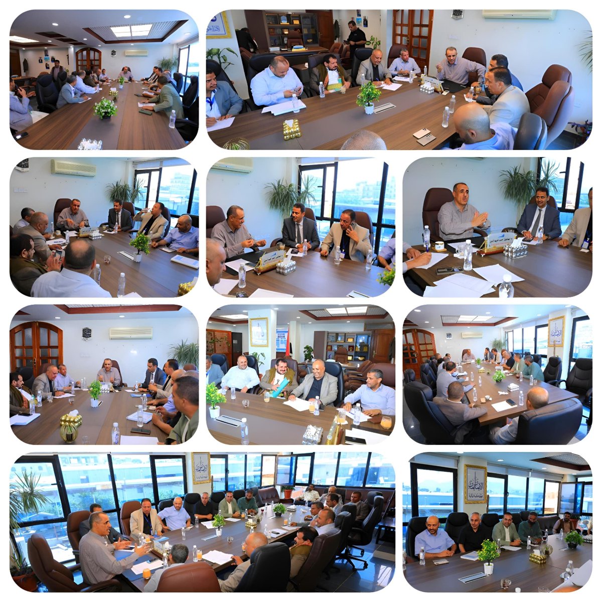 PCIUptc's tweet photo. ------------
الاثنين13صفر1448هـ27يوليو2026م
--------
العلاقات العامة والاتصال المؤسسي
بالوحدة التنفيذية للمشاريع والإنشاءات
----------
عـــقد اليوم إجتماع بالوحدة التنفيذية للنشاريع https://t.co/nVYWM6tCt6