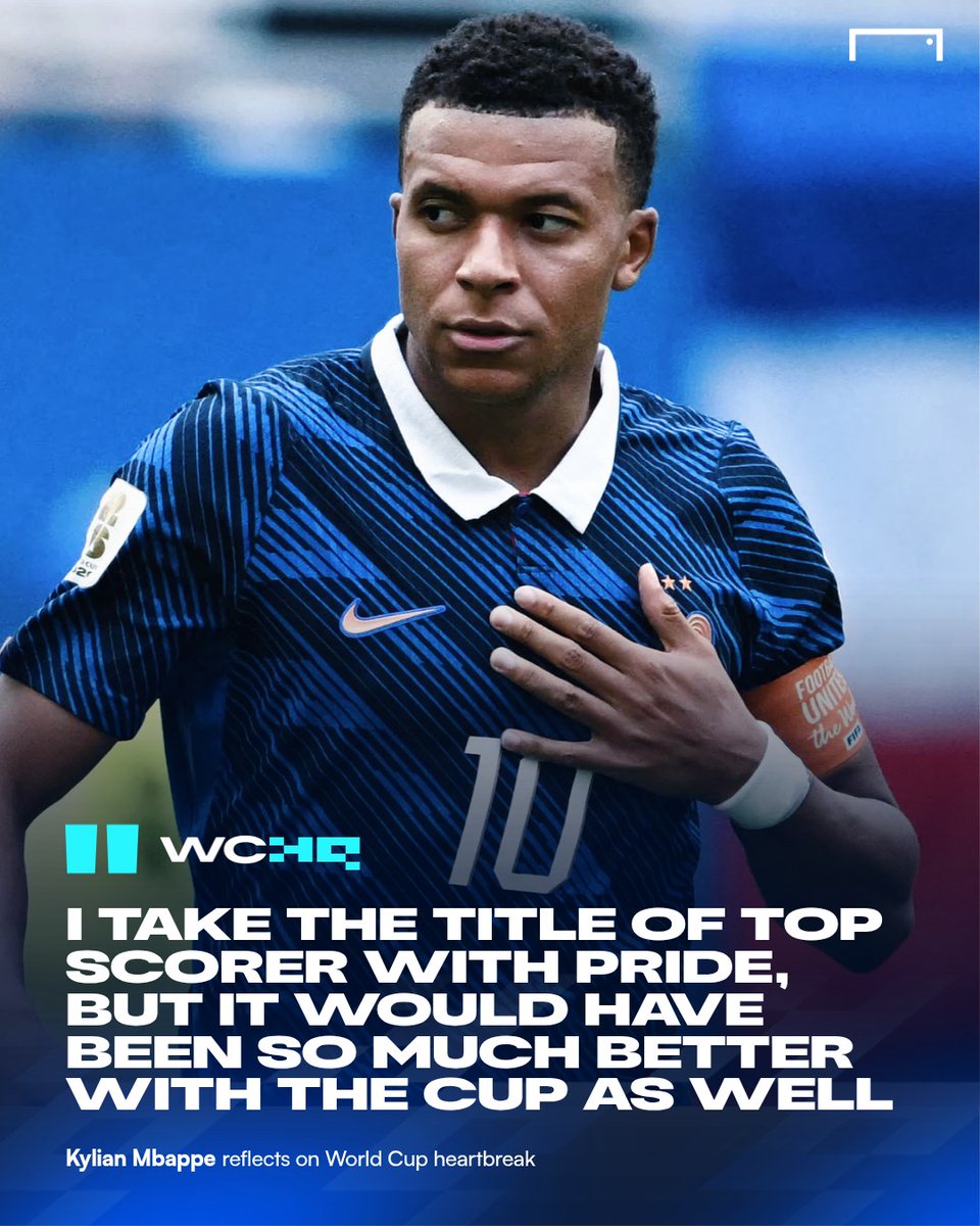 goal's tweet photo. France captain Kylian Mbappe has reached out to the nation with a deeply personal open letter following the conclusion of the 2026 World Cup ✉🇫🇷

Read more 🔗 https://t.co/wWmazyhQ3K https://t.co/39nRZzLoO2