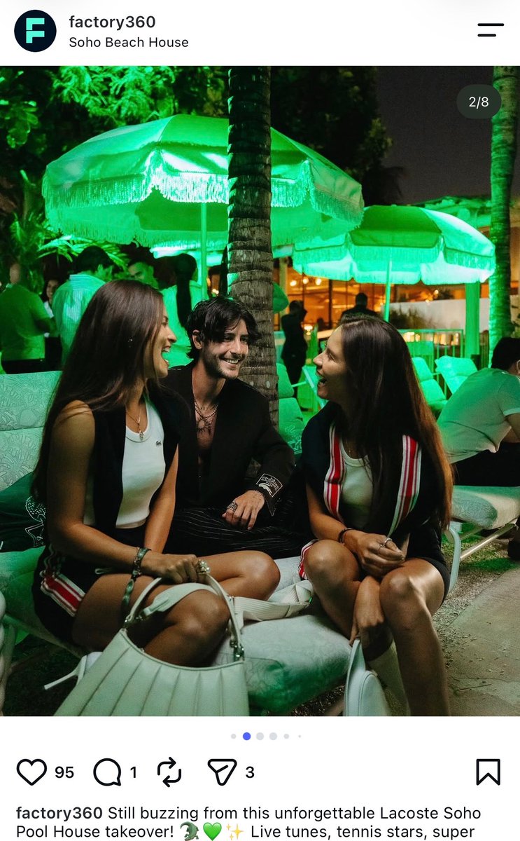 habitfences's tweet photo. @_nik_nik6 I'm saying no location is as strict as you say. Miami also has individuals at the club posting on socials. I attached screenshots for proof. If you need specific events to
look for more: Lacoste, Miami F1 GP, Cache Life music. There's plenty online &amp; publicised for this location https://t.co/hiOnREVi2g