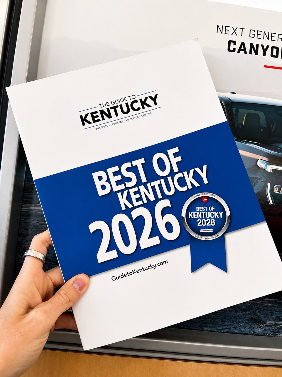 ChampionCBG's tweet photo. We just got our copy! 🎉

Be sure to check us out in the latest @Guidetokentucky publication, where we’re featured as Best Auto Dealer! We’re honored by the recognition and grateful to our amazing customers and community for making it possible. https://t.co/tQjQ8ykOUo