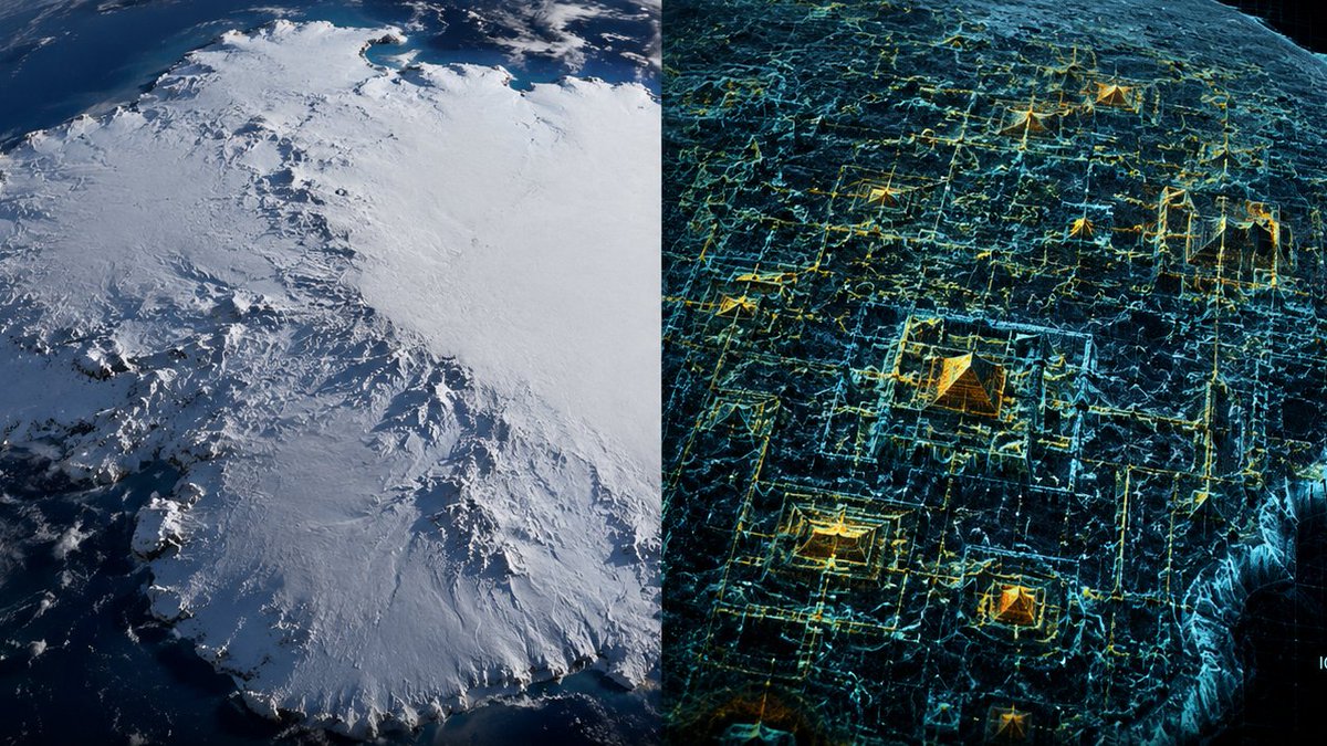 TheProjectUnity's tweet photo. Imagine what we might find if we could do mass subsurface scanning of Antarctica... https://t.co/krDpUOYpDJ