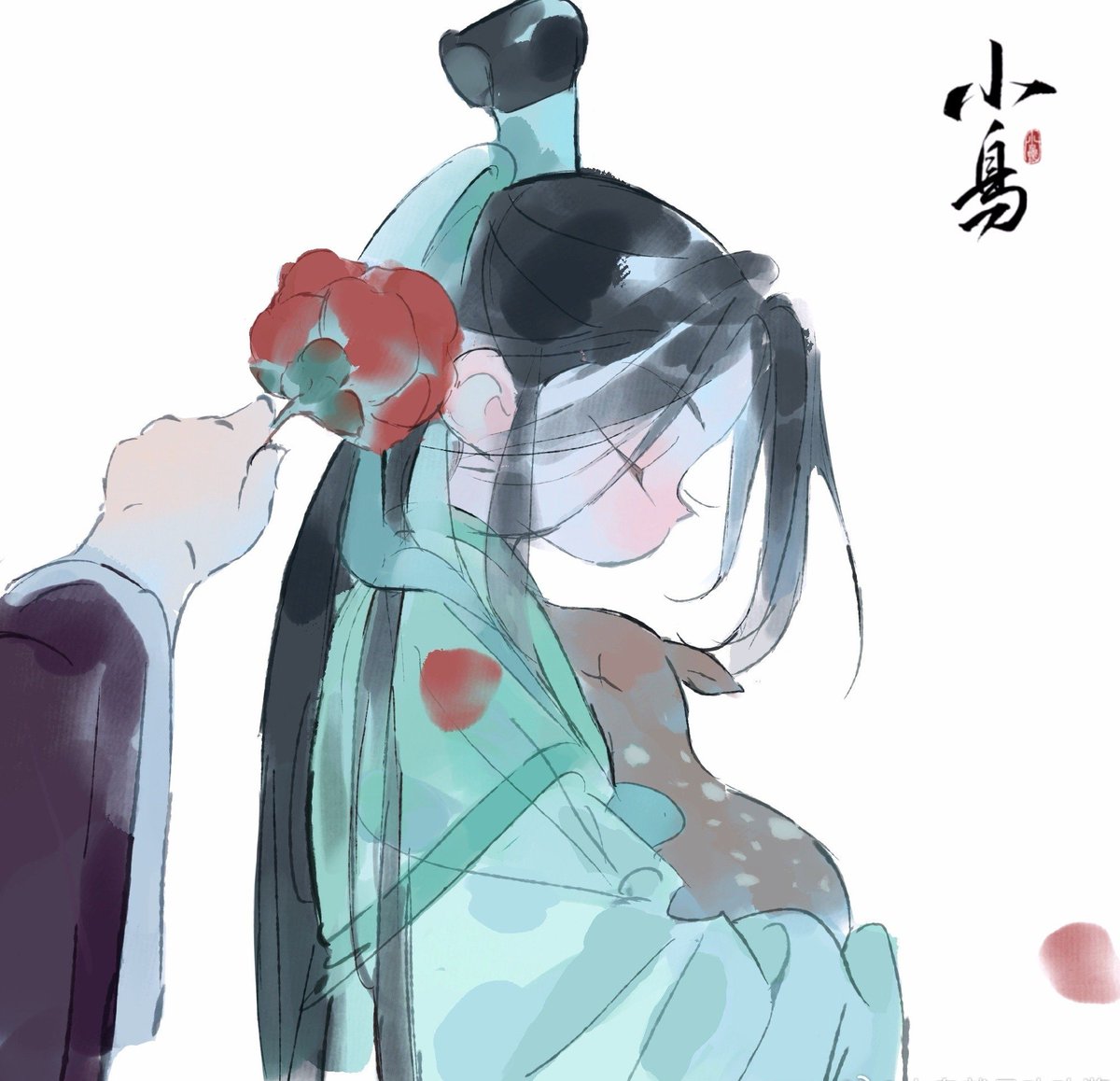 buttchonghua's tweet photo. Oh god i love this ah qiao art so muchhh https://t.co/hw4YZhHOuE