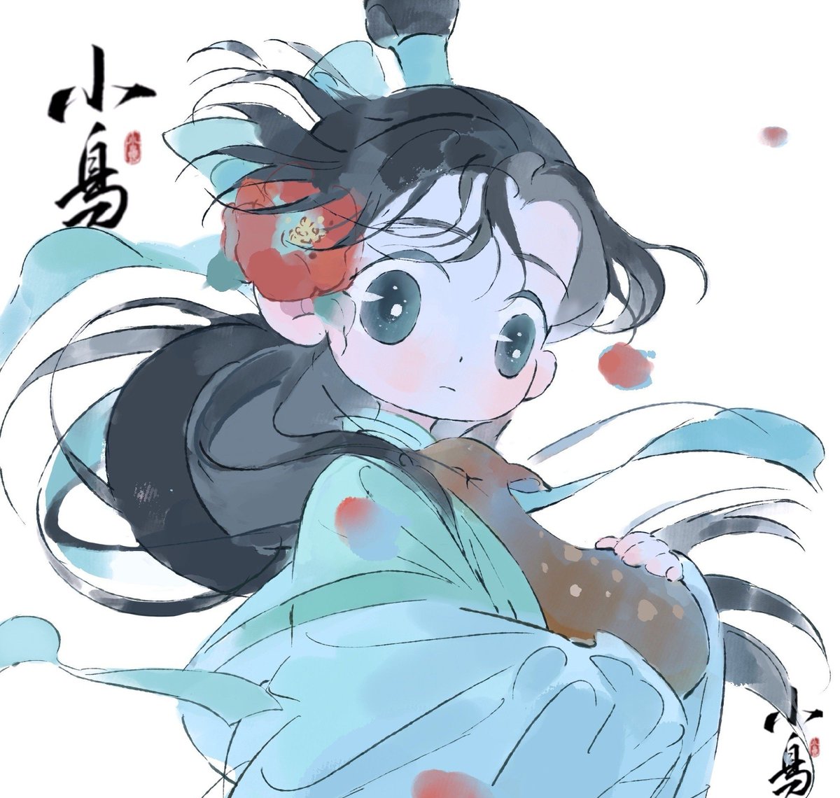 buttchonghua's tweet photo. Oh god i love this ah qiao art so muchhh https://t.co/hw4YZhHOuE