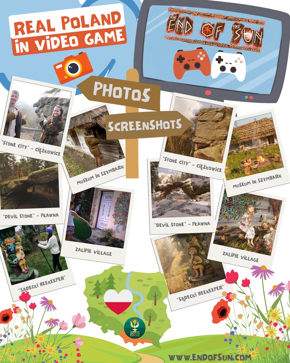 endofthesungame's tweet photo. Hi! The "From Poland With Love" festival just started on Steam! 🇵🇱✨ The End of the Sun is proud to be featured.
To celebrate, we’ve got an amazing discount🔥 https://t.co/goXuYVEPhI
Spot real Polish locations in our game! 👇
#FPWL26 #FPWL #steam #gaming https://t.co/qIsZxr1rOI
