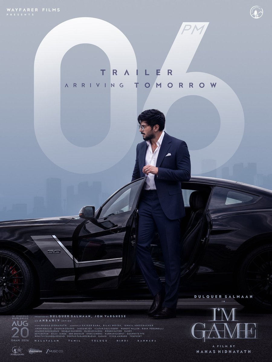 vishnu_554's tweet photo. Ready to blaze the internet on fire ! 🌋

#ImGame trailer dropping tomorrow ! 🔥

@dulQuer #DulquerSalmaan https://t.co/mdHxcpf8HT