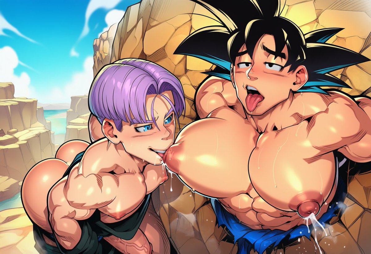 pussiconagabrie's tweet photo. 💌[REQUEST]

🐄What do you think of this “milking” of the breast cow? Revenge for Vegeta🐄

#AIArt #Goku #Trunks #DragonBall #NSFW #Yaoi #Gay https://t.co/XRTfUuXqtw