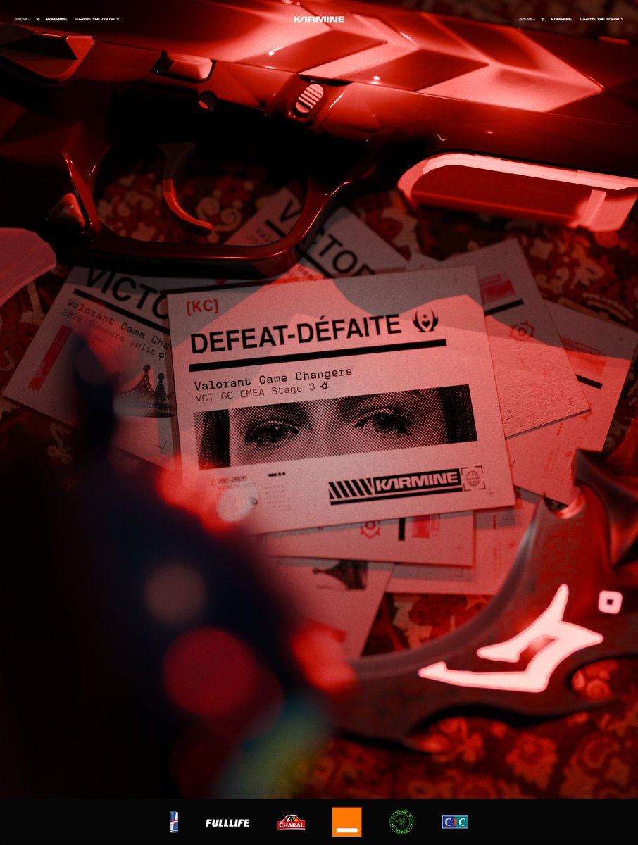 KarmineCorp's tweet photo. Défaite 0-2 face à G2 Gozen ❌

C'est pas le visage qu'on aimerait montrer, rendez vous demain contre Barça Esports pour tenter de relancer la machine. #KCORP https://t.co/OXDaxKKWRN