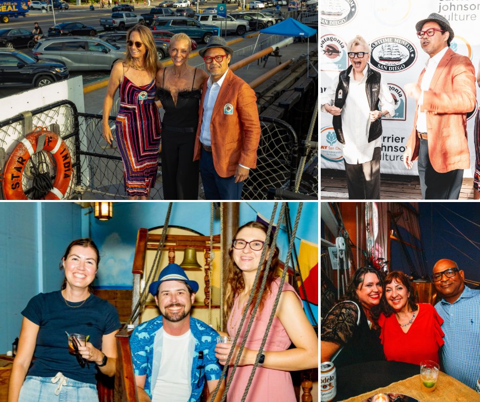 sdmaritime's tweet photo. Would you like to see another after-hours event aboard the Star of India this August?

🍸 Another Speakeasy Night ⚓ “Bar on the Star” 🎶 Cocktails, music, sunset views, and surprises
Drop your vote in the comments and tell us what kind of experience you would love to see next! https://t.co/l7956yeSHW