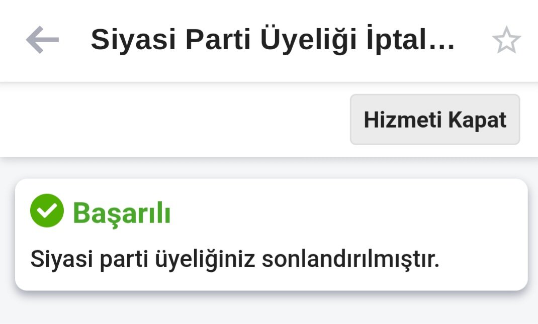 orhanaltan57's tweet photo. CHP üyeliğimi bugün itibariyle sonlandırdım. 
#YeniParti ile yol yürüyeceğim. https://t.co/RMWvGqO3mx