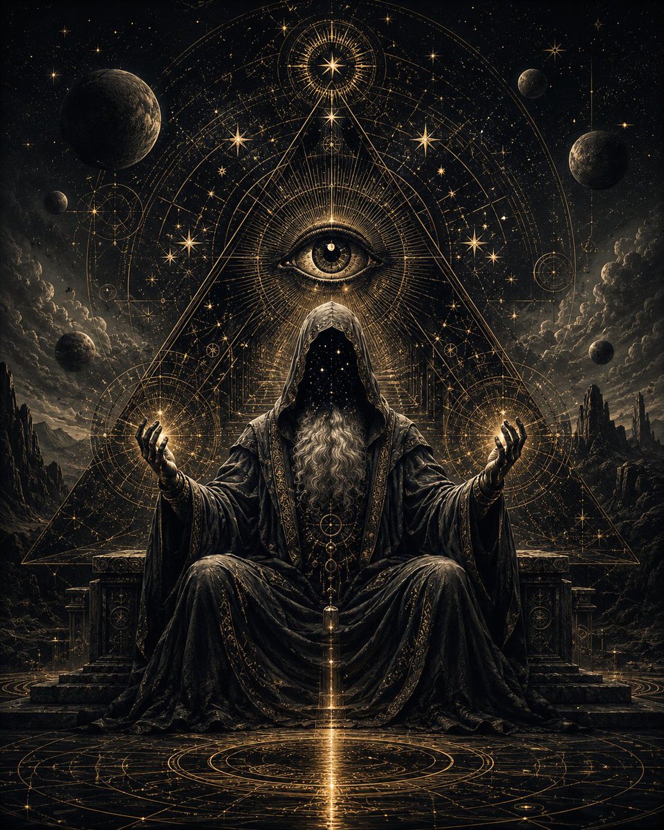 VisualAlchArt's tweet photo. The observer crowns no one.
 It simply reveals who already reigns within. 🜏 https://t.co/uO6vE4yfBu