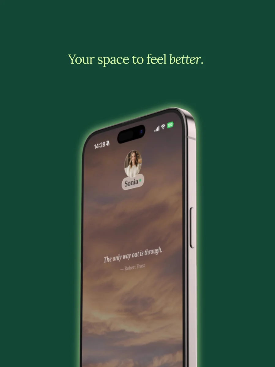 Sonia, AI therapy app