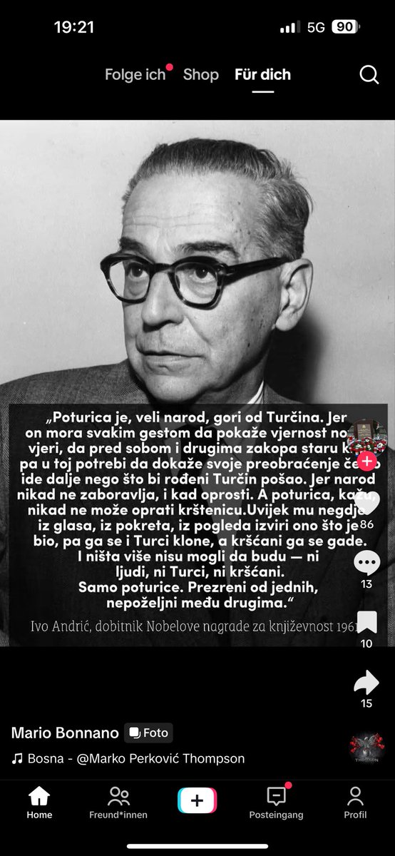Marko25101984's tweet photo. @emirbanovica I ?? Dobro taj citat da naucis. https://t.co/IbndTbRr5V