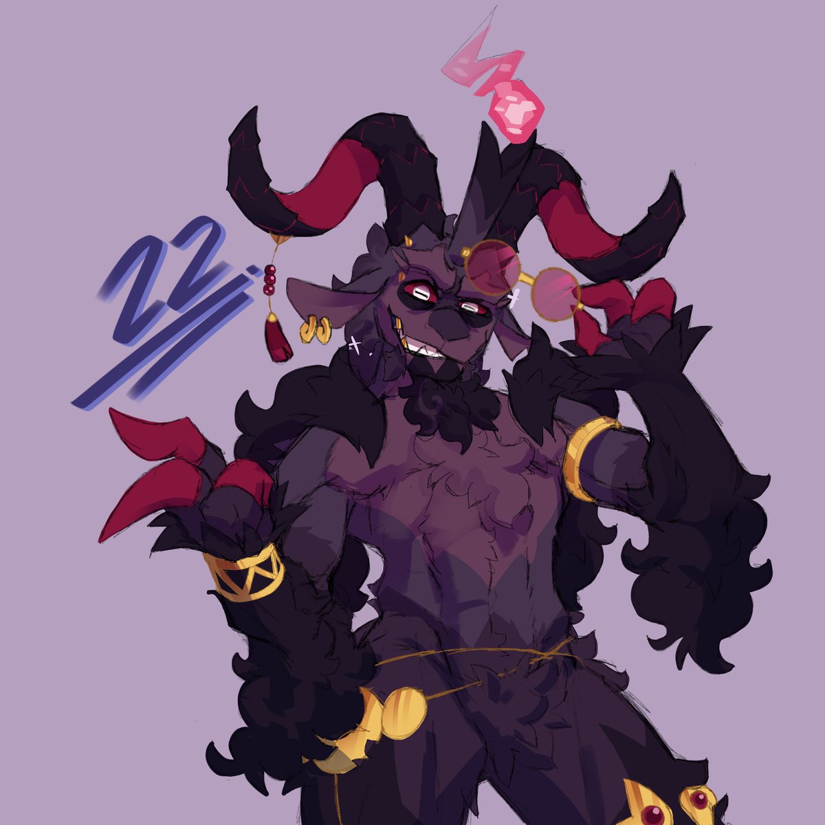 GuyThatArts's tweet photo. I'm 22 today! Also redesign of my sona Bapholas!

#furryartist #furryart #birthday https://t.co/DI2Qurvm1x