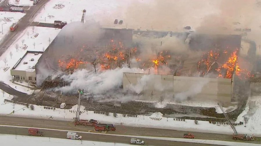 itswooch's tweet photo. NEVER FORGET:  

The day after the US DOJ announced an investigation into 60 hedge funds for manipulative short selling, the TD Ameritrade Warehouse storage facility went up in flames... 🔥🤔 https://t.co/mAoxPmxzHD