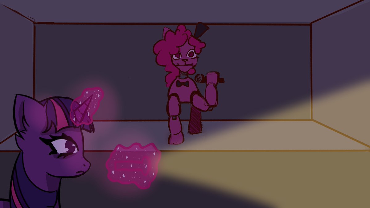 meiwolfy's tweet photo. hm....? (　｀ー´)

#mlp #art #fnaf #mylittlepony https://t.co/TEcwNEHvaD