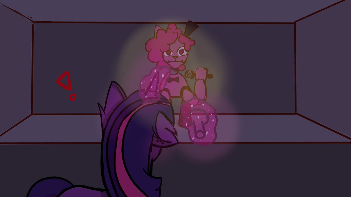 meiwolfy's tweet photo. hm....? (　｀ー´)

#mlp #art #fnaf #mylittlepony https://t.co/TEcwNEHvaD