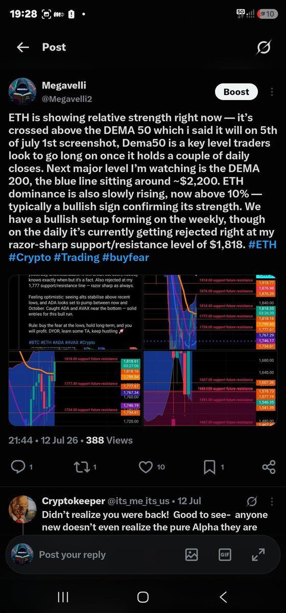 Megavelli2's tweet photo. I’m no longer verified on X because I’m no longer supporting Elon Musk. But do me a favor — read what I’ve posted. Do not give up. I’m still here. Don’t give up.

We are in a short bearmarket period market is moving #eth did what i said ath 2027

#buyfear #sellgreed https://t.co/c45whzZtrF