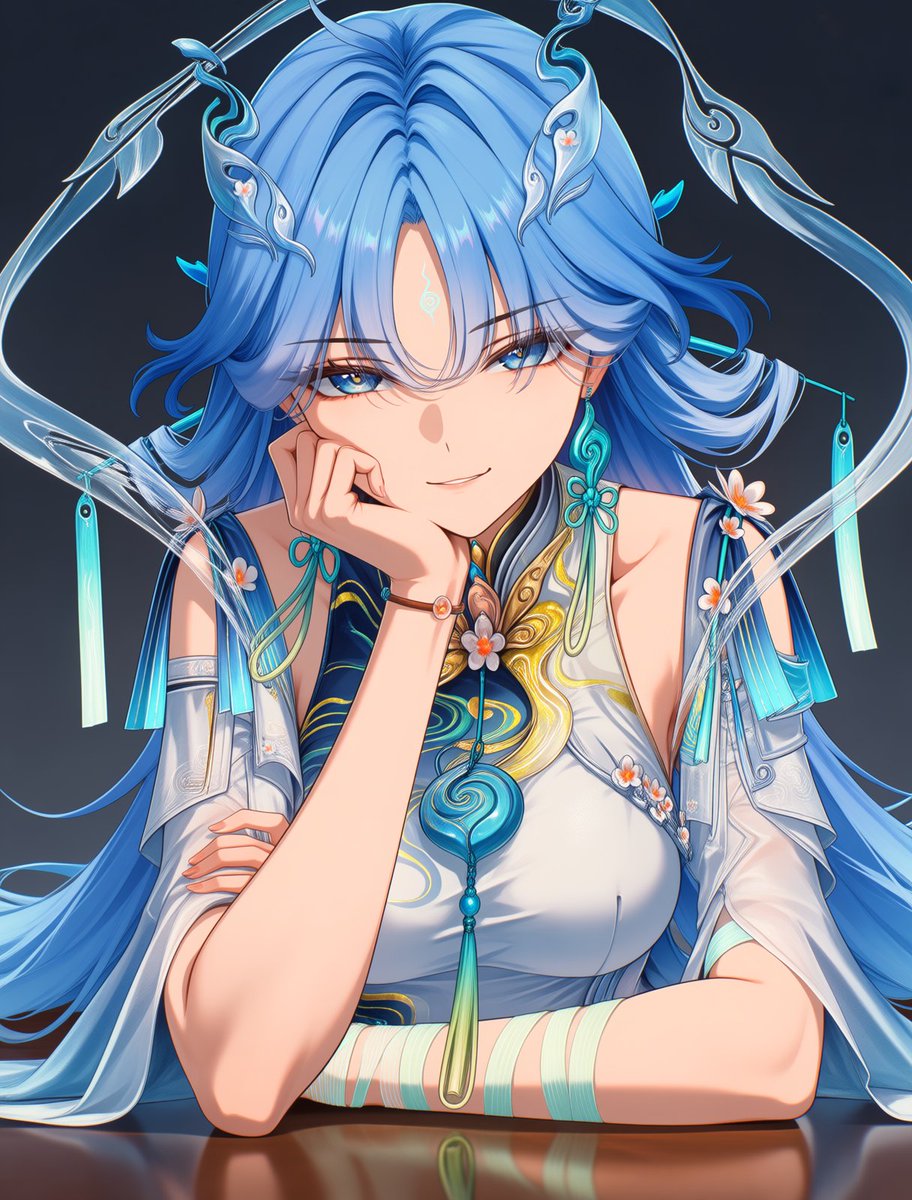 Daily_Qingxiao's tweet photo. When you're yapping too much about your interests and she hits this pose

Source : LazyCpt Pixiv

#Qingxiao #WutheringWaves https://t.co/fB4UOPc66K