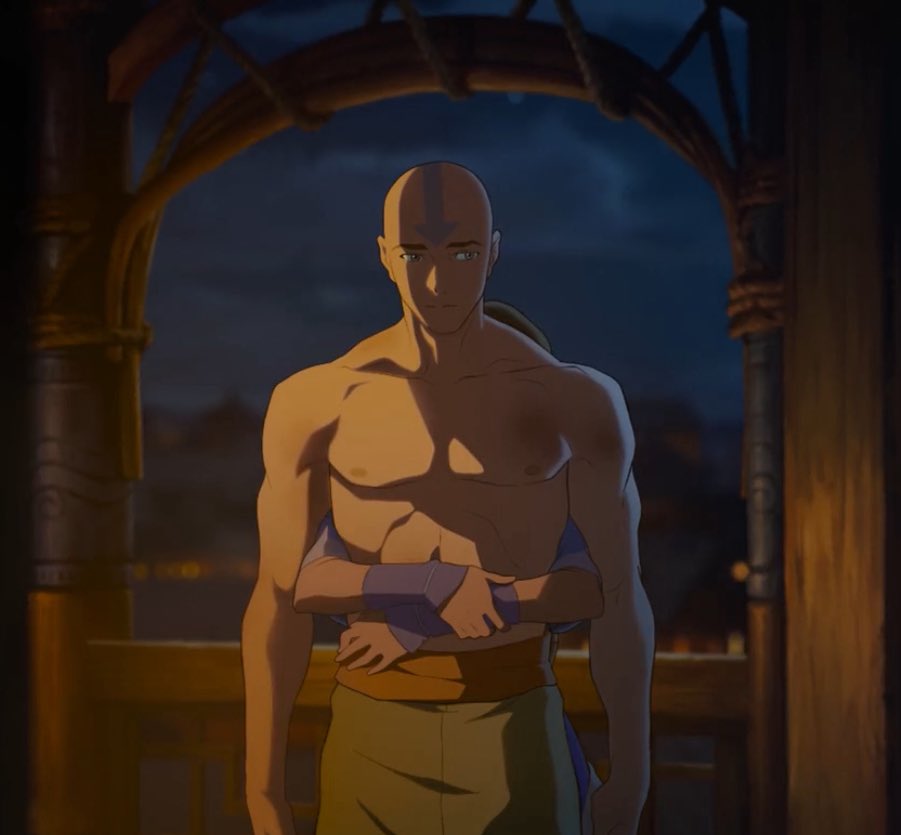 satoshokoism's tweet photo. the multiple angles of the kataang back hug is so funny like even the animators were gagged https://t.co/vwEoKGq6uM