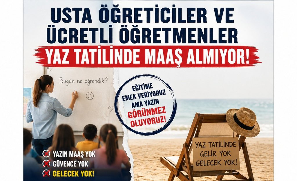 360derece_'s tweet photo. Usta öğreticilerin ve ücretli öğretmenlerin haklı taleplerinin yanındayım. Seslerine kulak verilmeli, bu mağduriyet kalıcı çözümlerle giderilmelidir. 

#StatüHaktır 
EDESEN 
Eğitim Destek Emekçileri Sendikası https://t.co/3nzlEbE22A