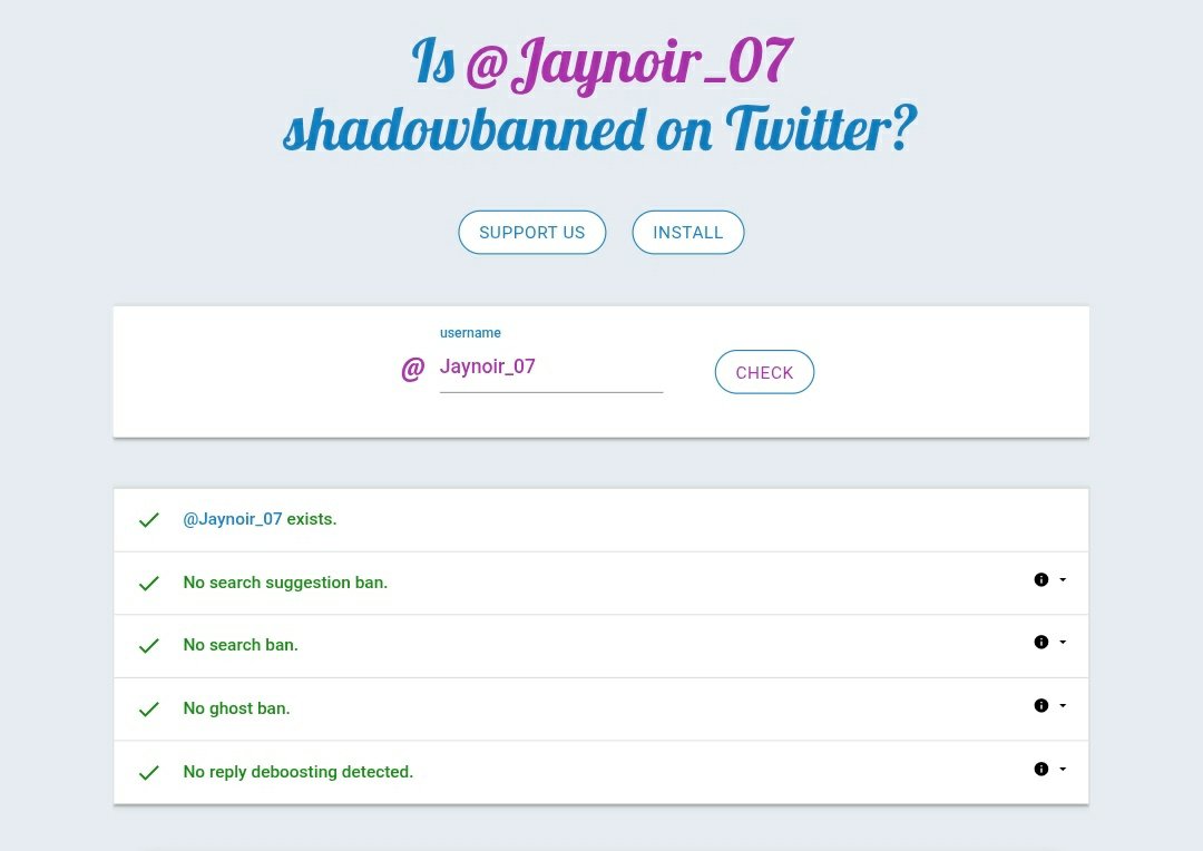 Jaynoir_07's tweet photo. Omggg finalyyy 
I'm not shadowbanned!! https://t.co/P7ObY4OxD8