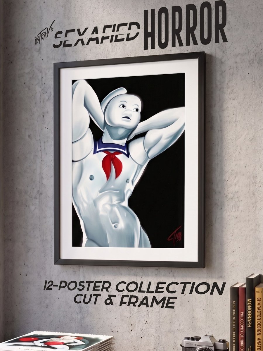 ibtrav's tweet photo. I'm selling the remaining stock of my 2024 Sexafied Horror Calendars as a 12-page Art Print Poster Book.

For the price of 1 standard print, you get 12 prints!🚨🚨🚨

Get yours here b4 they're gone: https://t.co/vebgaRtI3B https://t.co/bnGJRHHRfb